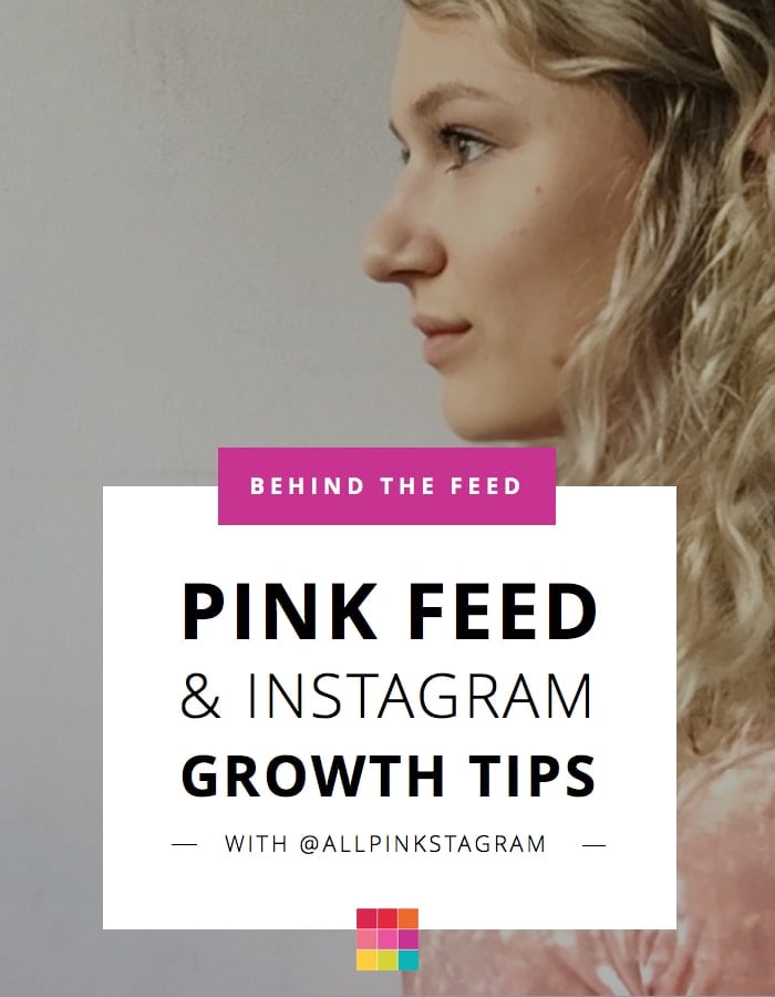 Pink Instagram Feed