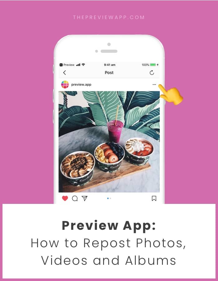 How to repost Instagram videos, photos and albums using Preview app