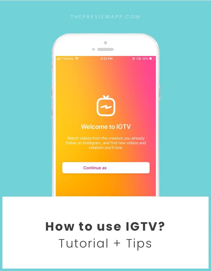 How to Use IGTV Instagram app: Tutorial