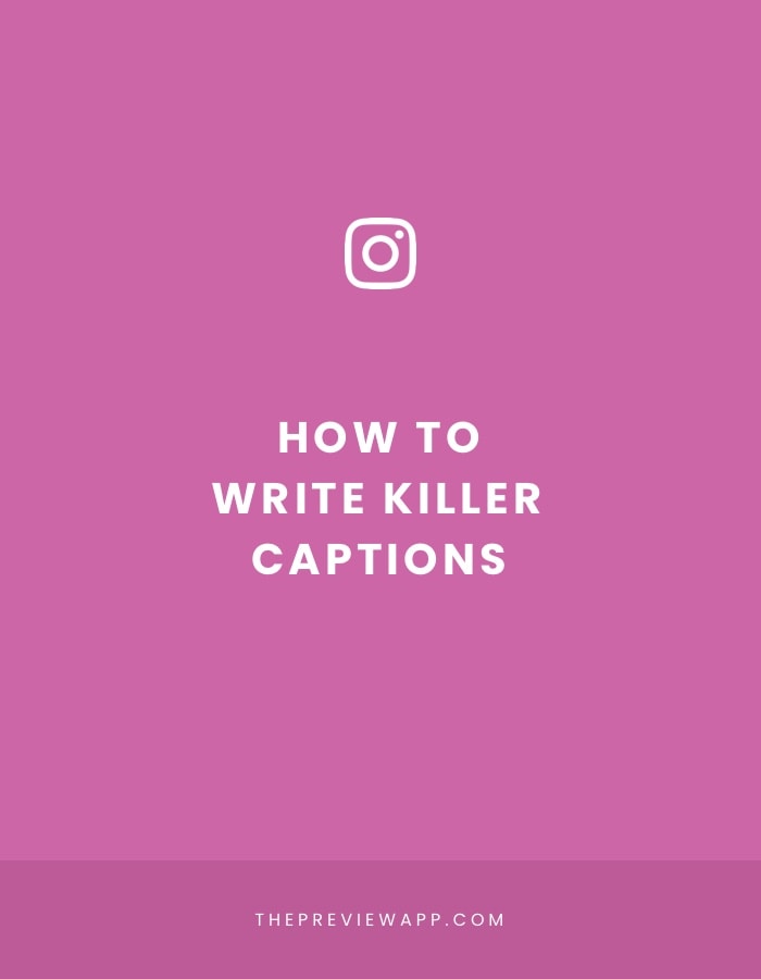 How to write KILLER Instagram captions? 4 tips.