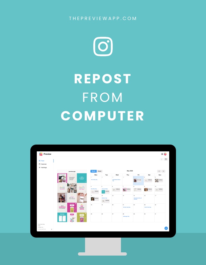 Special Repost Instagram Desktop