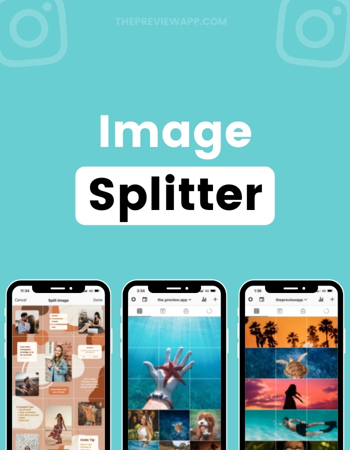 How to split photos for Instagram grid with Preview app