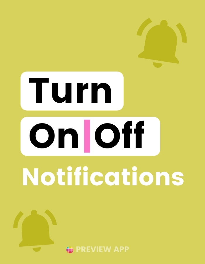 How to turn on or off post and push notifications on Instagram