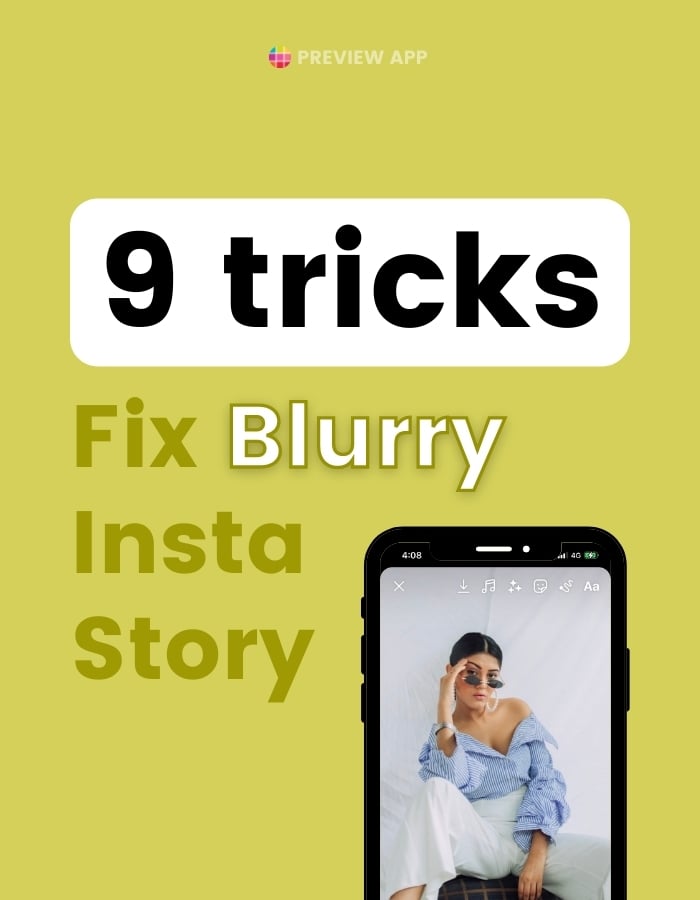 How to fix blurry Instagram Stories?